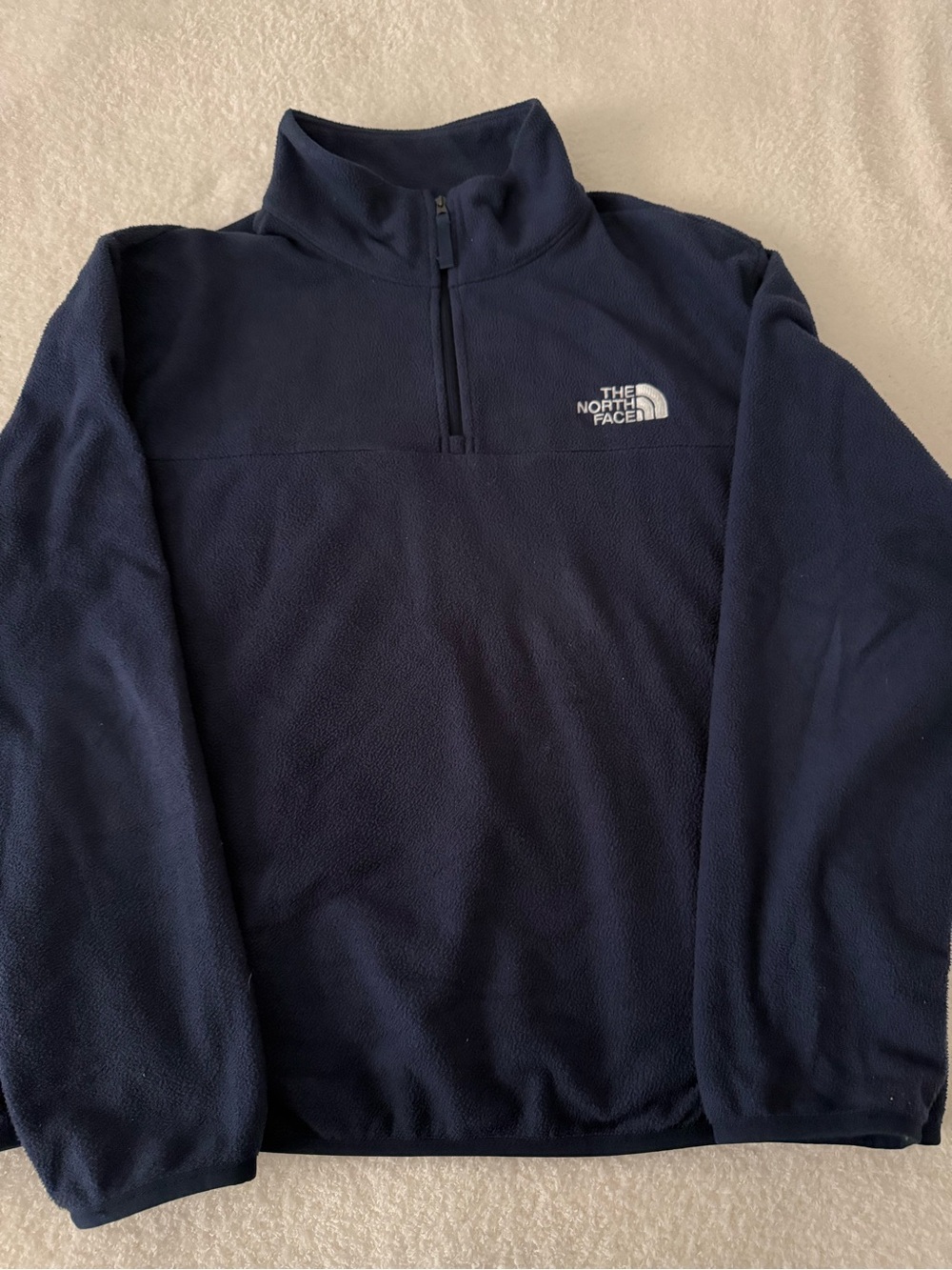 The North Face women’s Navy Quarter-Zip Fleece